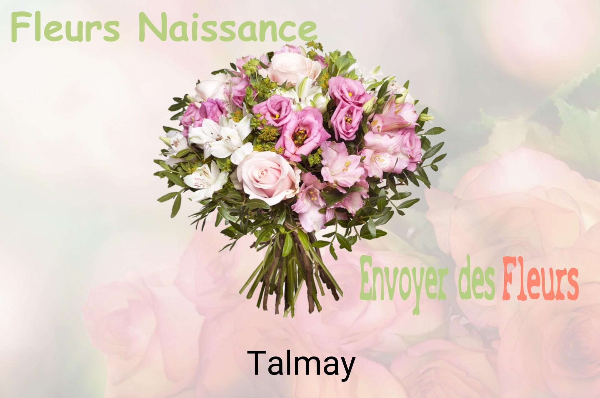 Bouquet de fleurs de naissance livré à Talmay